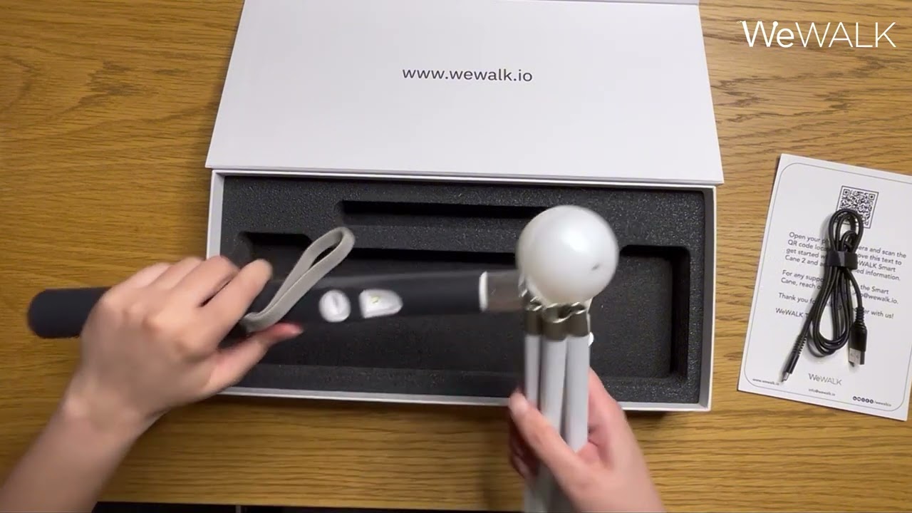 What’s Inside the WeWALK Smart Cane 2 Box?